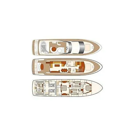 Motor Yacht Dandy Hotel en barco Barcelona